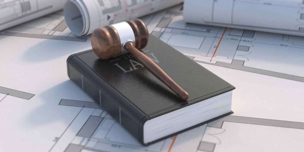 Construction labor law concept judge gavel and book scaled. Los Angeles employee law